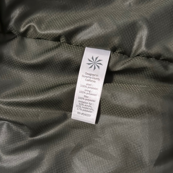 Athleta Green Utility Jacket with Adjustable Fit Size XXS - Picture 8 of 11